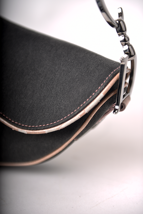 Denim Saddle Bag