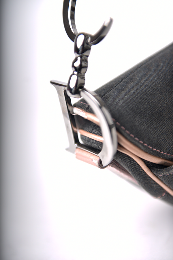 Denim Saddle Bag