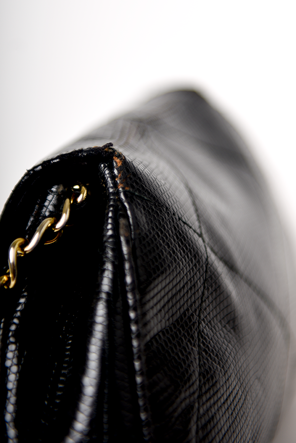 Vintage Crossbody Lizard Bag