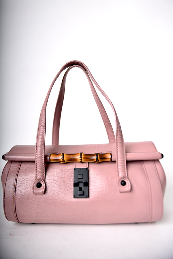 Medium Bamboo Bullet Shoulder Bag