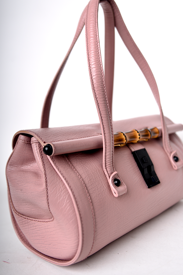 Medium Bamboo Bullet Shoulder Bag