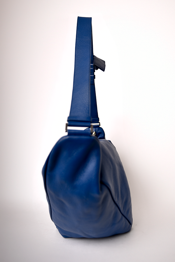 Oversized Vitello Daino Triangle Bag