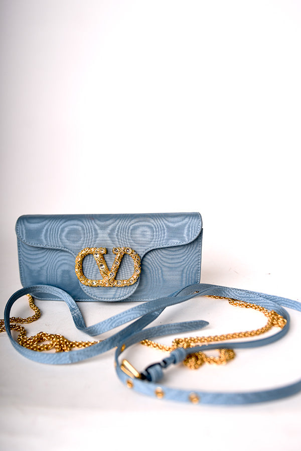 Loco VLOGO Moire Clutch Bag