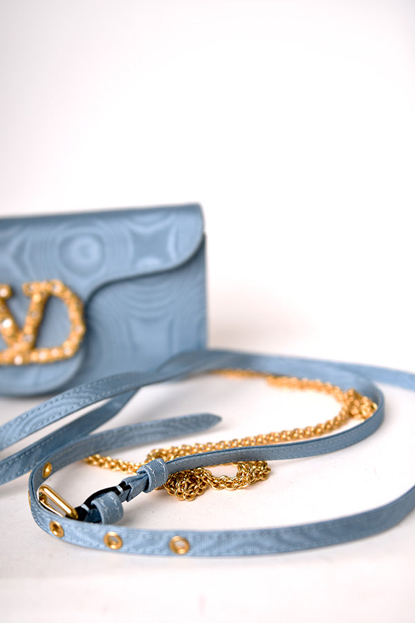 Loco VLOGO Moire Clutch Bag