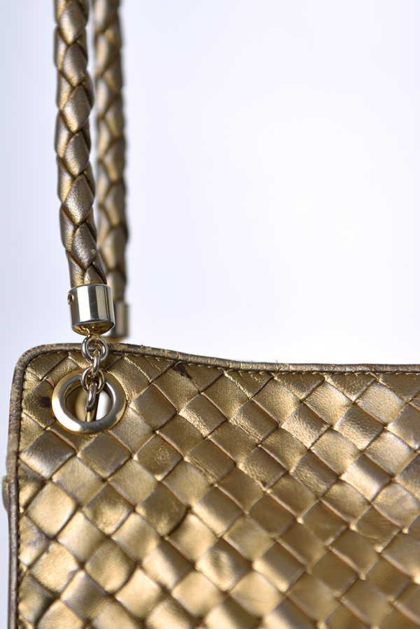 Intrecciato Leather Crossbody