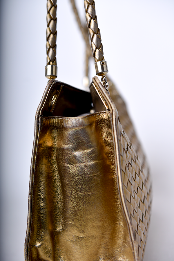 Intrecciato Leather Crossbody