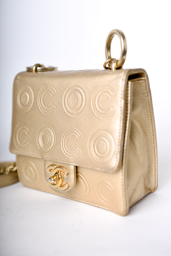 Circle C Square Flap Bag