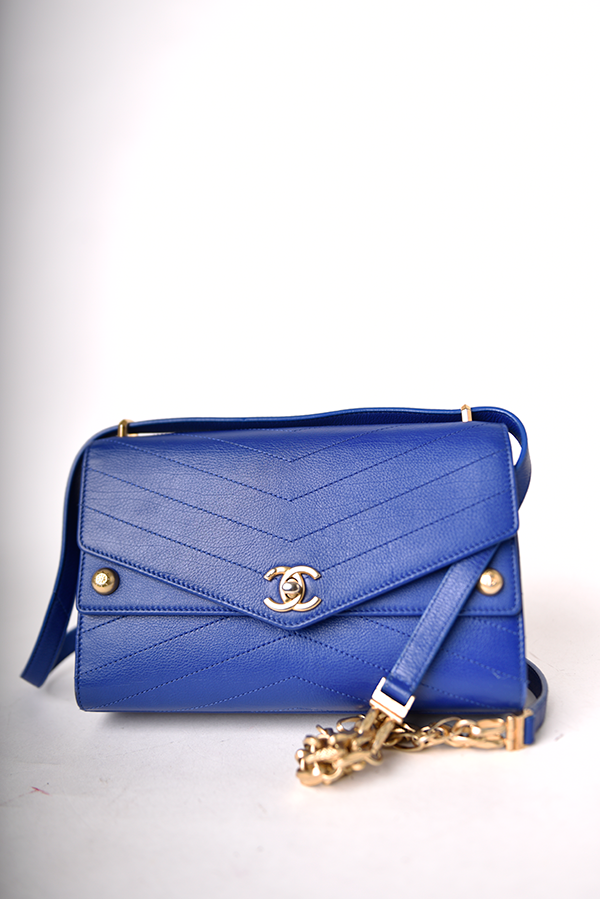 Envelope Double Flap Bag Studded Flap Bag
