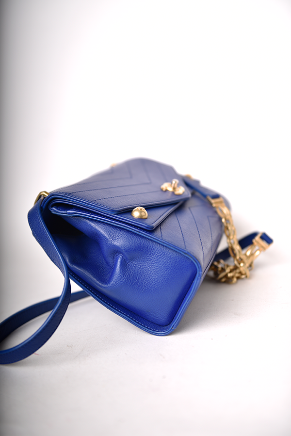 Envelope Double Flap Bag Studded Flap Bag