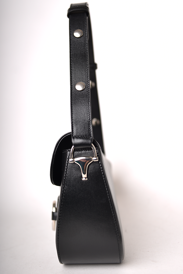 Small Asymmetric Horsebit 1955 Shoulder Bag