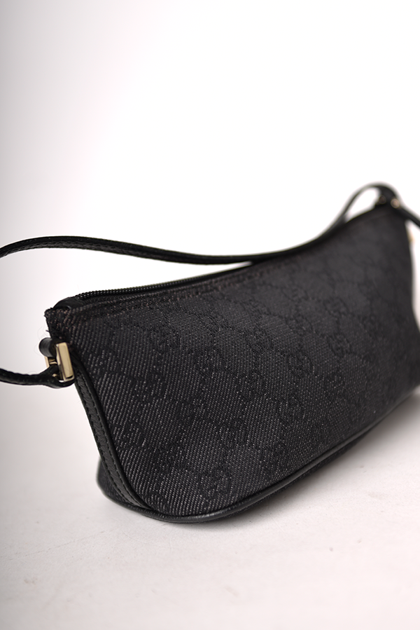 GG Canvas Boat Pochette
