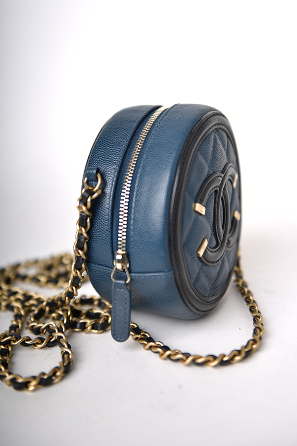 Quilted CC Filigree Flap Bag