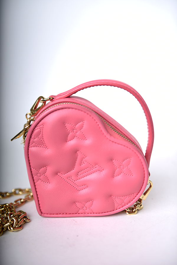 Pop My Heart Pouch Chain Strap