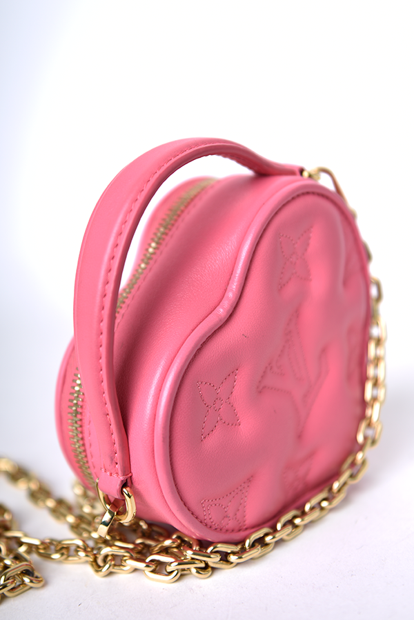 Pop My Heart Pouch Chain Strap