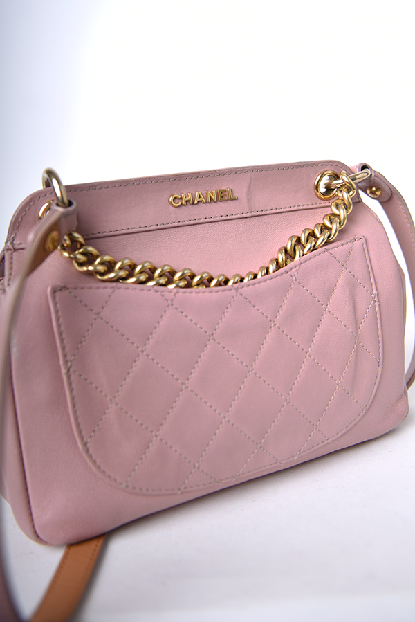 Curved Flap Bag