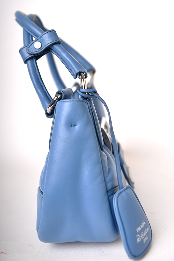 Re-Edition Padded Nappa Moon Handle Bag