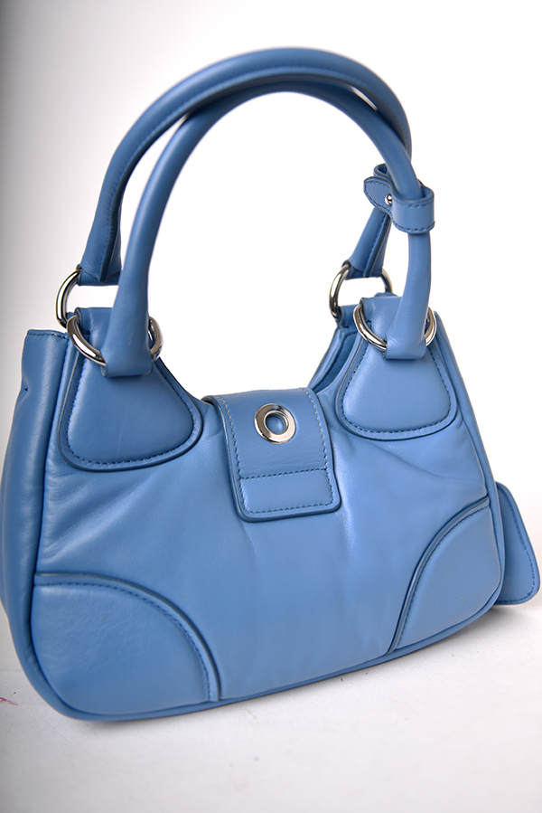 Re-Edition Padded Nappa Moon Handle Bag