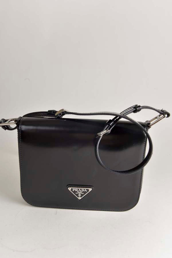 Spazzolato Flap Shoulder Bag
