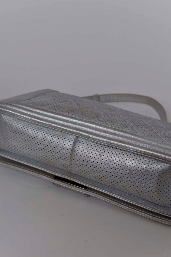 Perforated Boy Bag on Chain