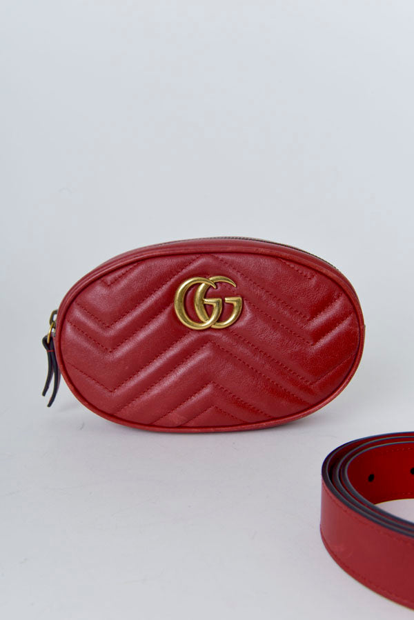 Matelasse GG Marmont Belt Bag