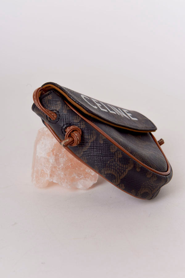 Mini Triomphe Triangle Crossbody Bag