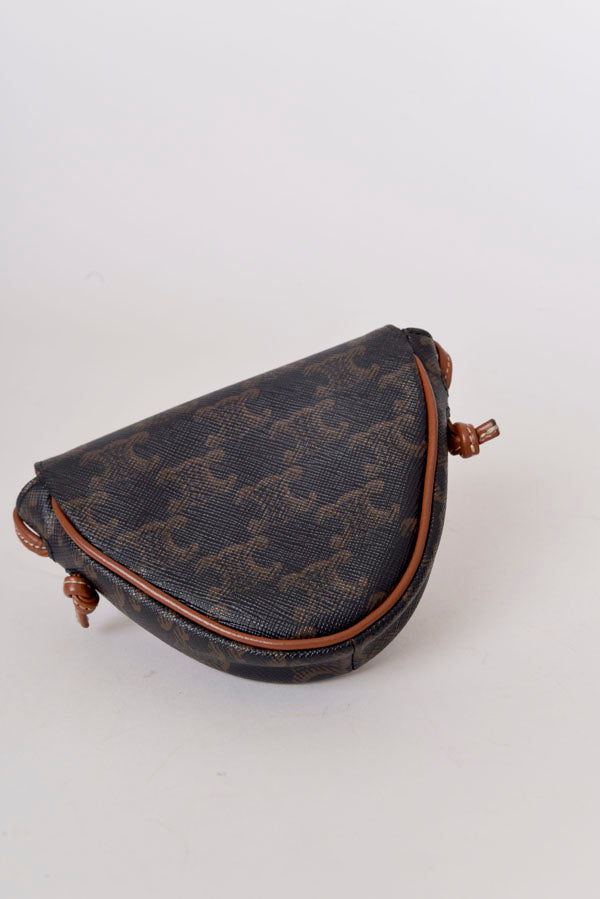 Mini Triomphe Triangle Crossbody Bag