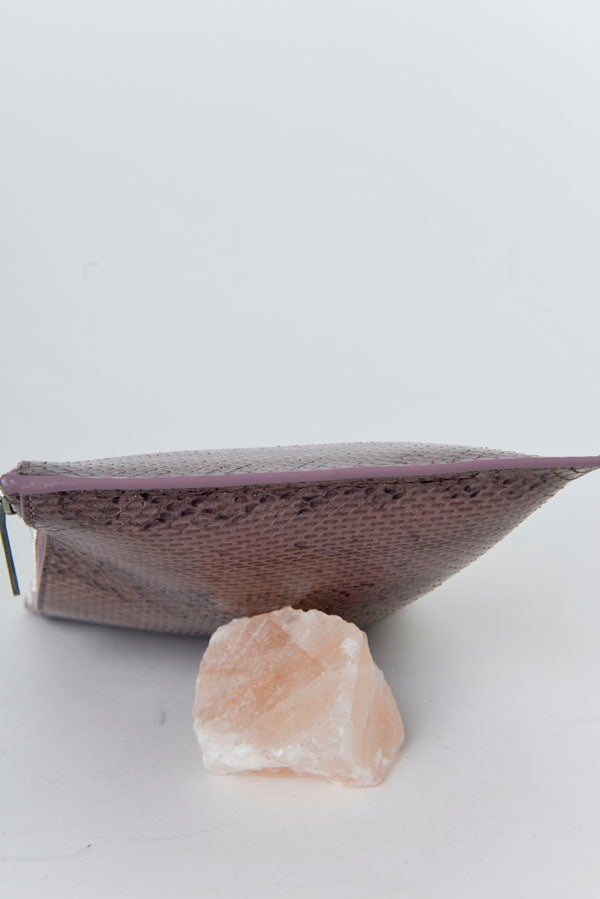 Snakeskin Cassandre Pouch