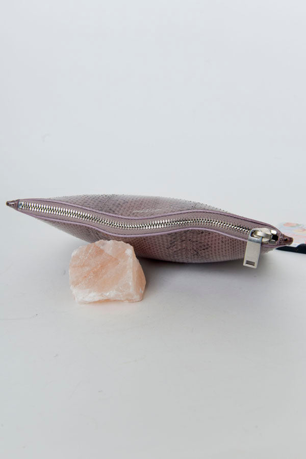 Snakeskin Cassandre Pouch