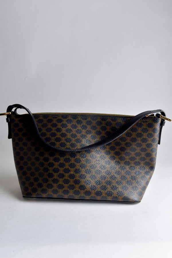 Macadam Pattern Handbag