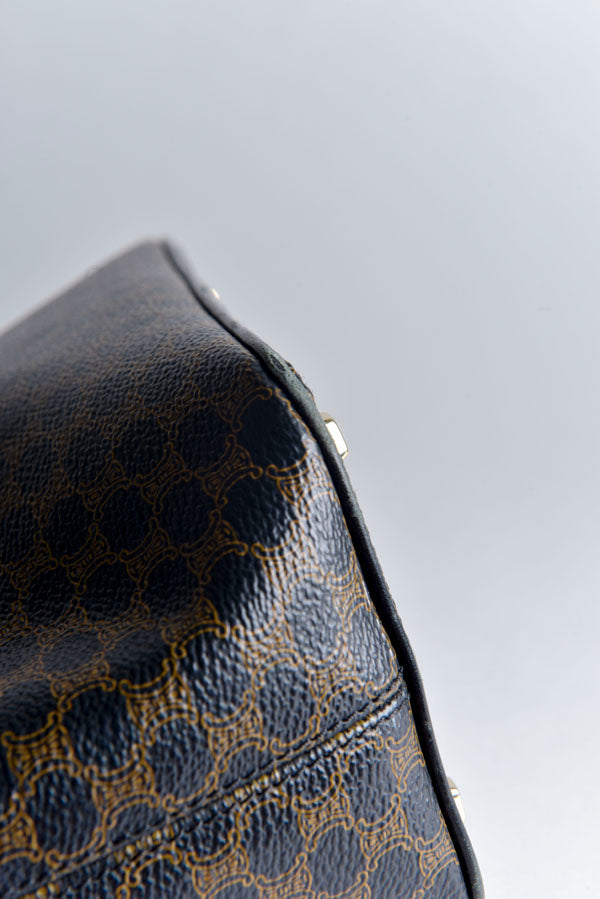 Macadam Pattern Handbag