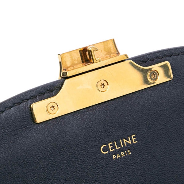Teen Embroidered Canvas and Calfskin Triomphe Crossbody