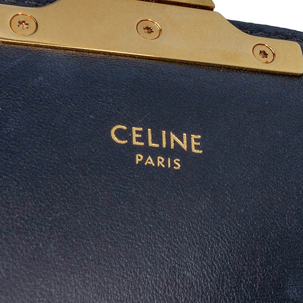 Teen Embroidered Canvas and Calfskin Triomphe Crossbody