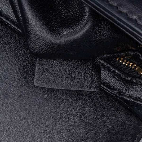 Teen Embroidered Canvas and Calfskin Triomphe Crossbody