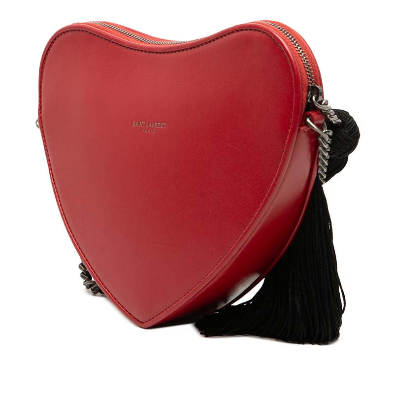 Calfskin Monogram Sac Coeur Tassel Crossbody