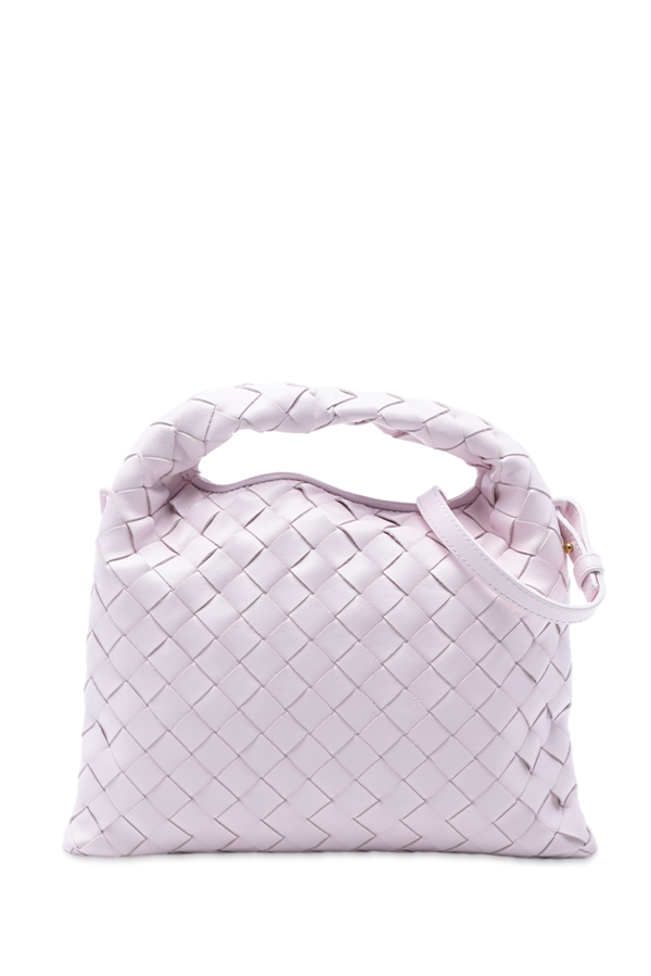 Mini Calfskin Intrecciato Hop Satchel