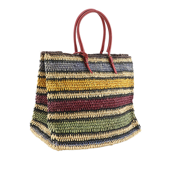 Raffia Panier Tote