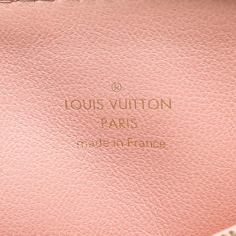 Tricolor Monogram Embossed Lambskin Coussin PM