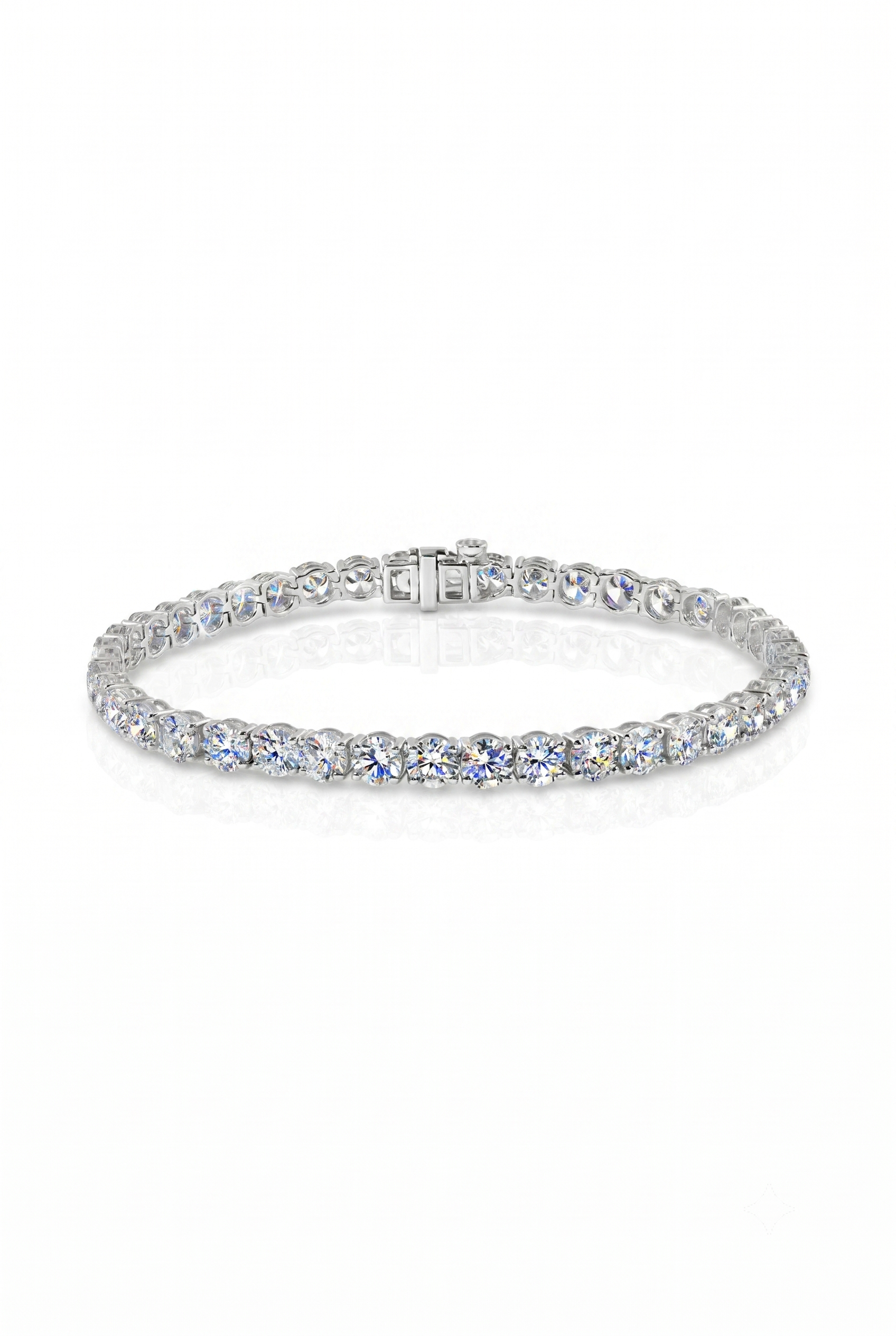 Round Diamond Tennis Bracelet (10.76 CTW)
