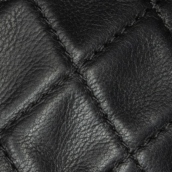 Quilted Calfskin Curvy Flap