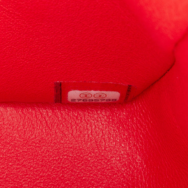 Mini Square Classic Lambskin Single Flap
