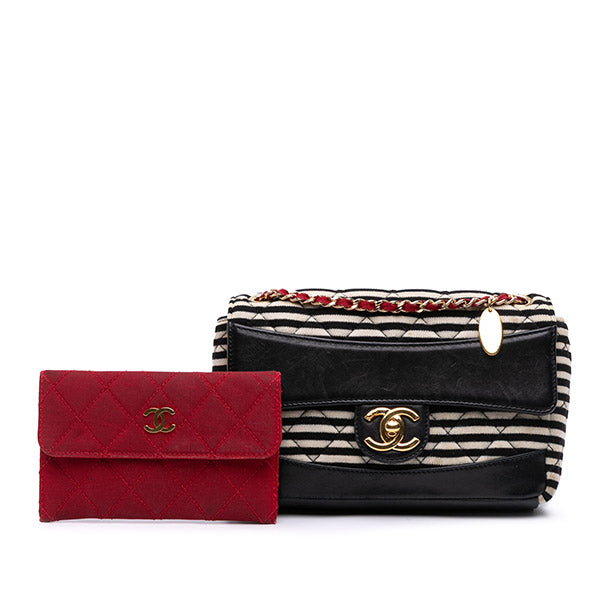 Small Quilted Jersey Coco Sailor Single Flap