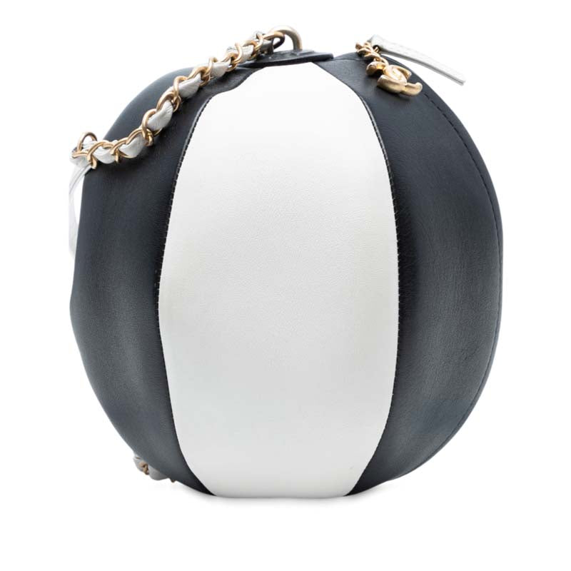 Calfskin Coco Beach Ball Bag