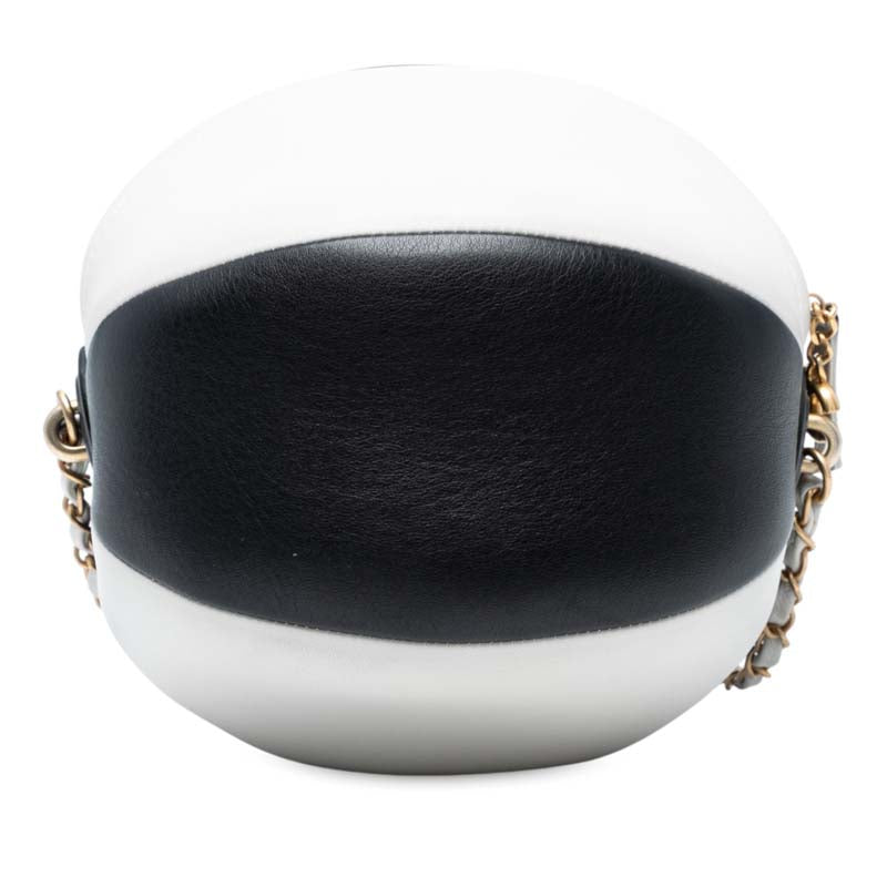 Calfskin Coco Beach Ball Bag