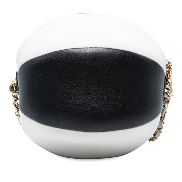 Calfskin Coco Beach Ball Bag