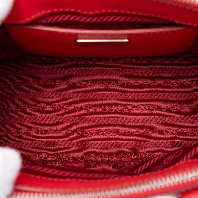 Mini Saffiano Galleria Double Zip