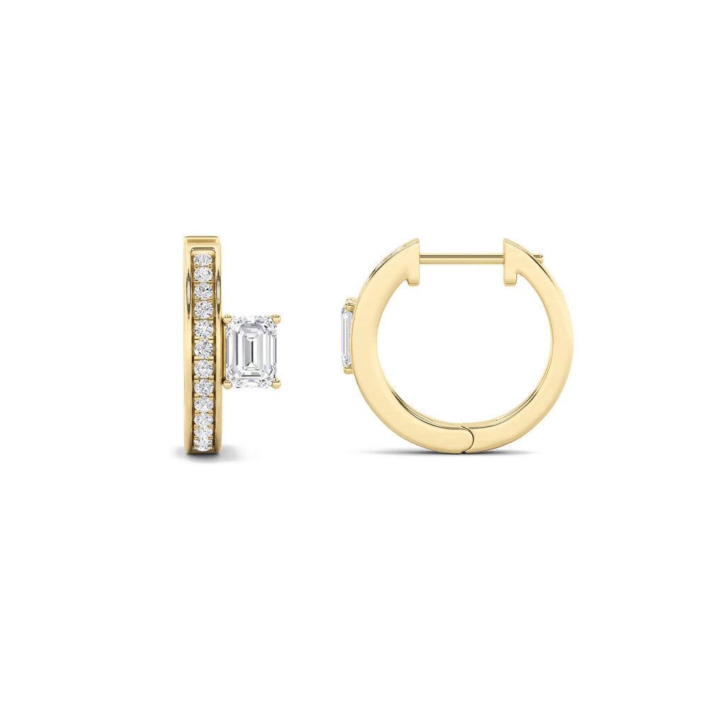 Emerald Huggie Earrings (1.25 CTW)