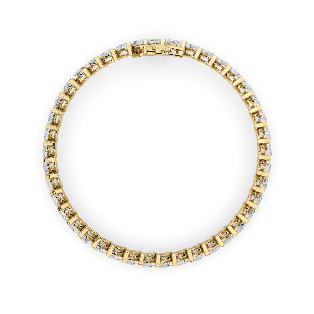 Marquise Diamond Tennis Bracelet (16.5 CTW)