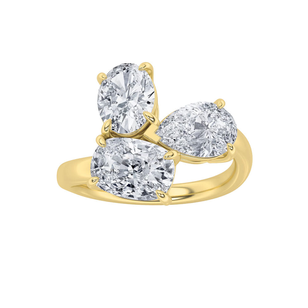 Mixed Shape Three-Stone Diamond Ring (3 CTW)