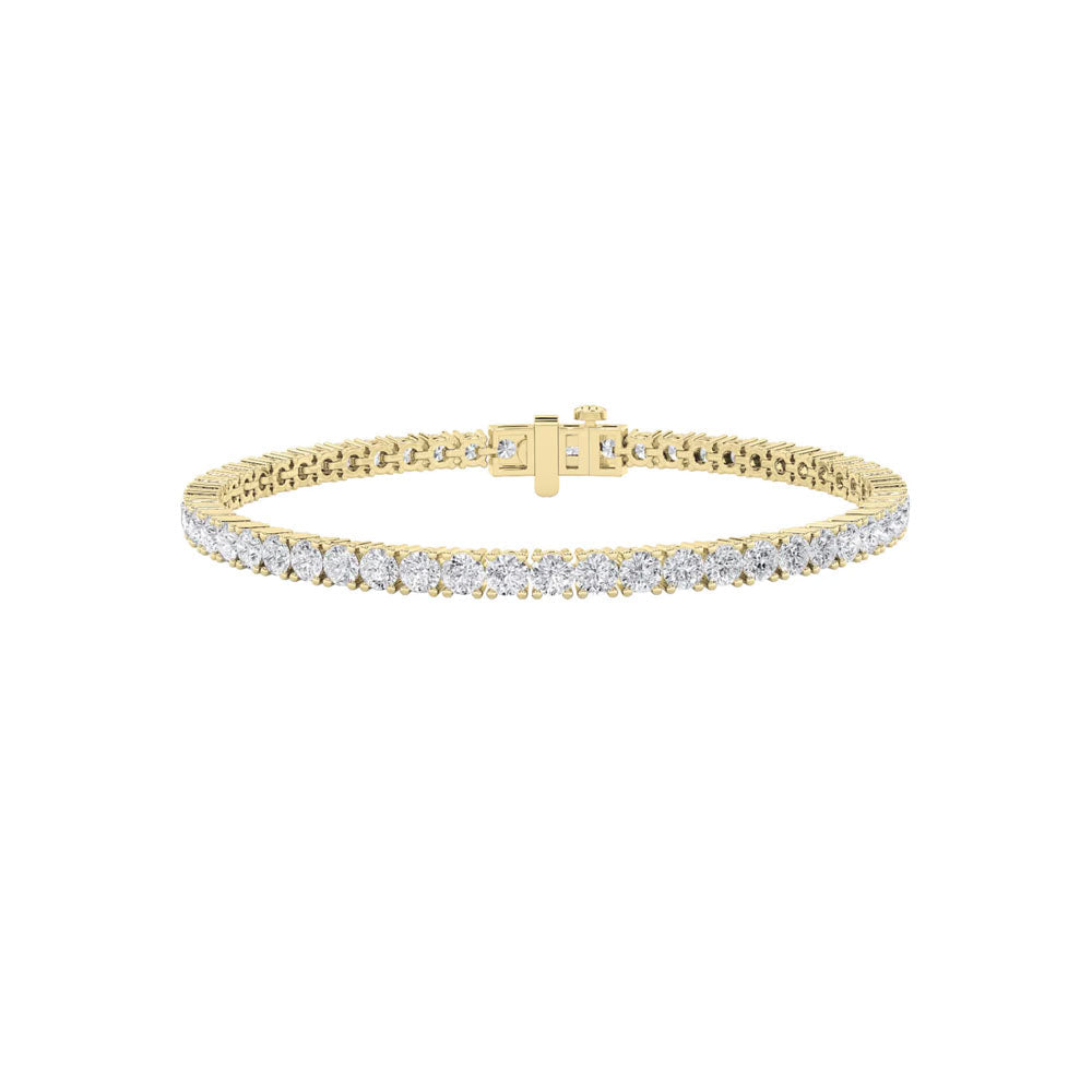 Round Diamond Tennis Bracelet (10 CTW)