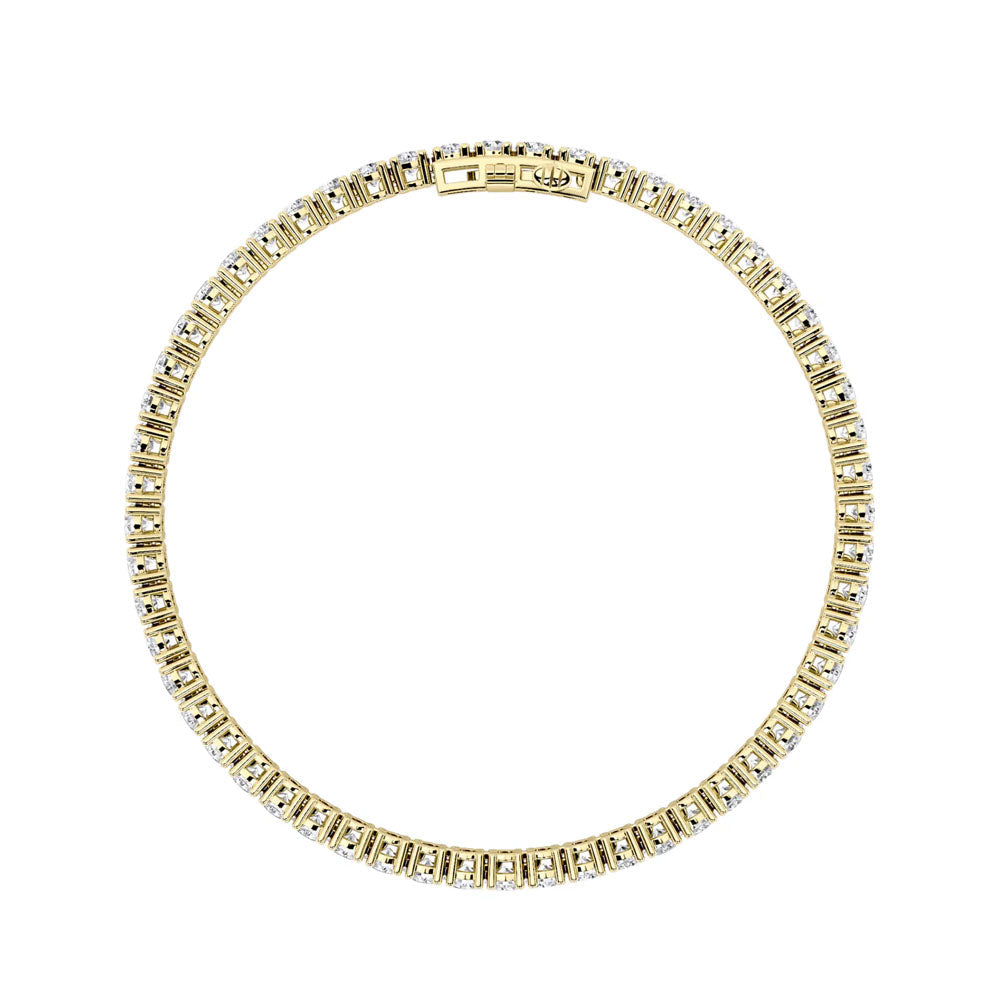 Round Diamond Tennis Bracelet (10 CTW)